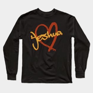 I Love Yeshua Vintage 80's & 90' Dijon and Orange Long Sleeve T-Shirt